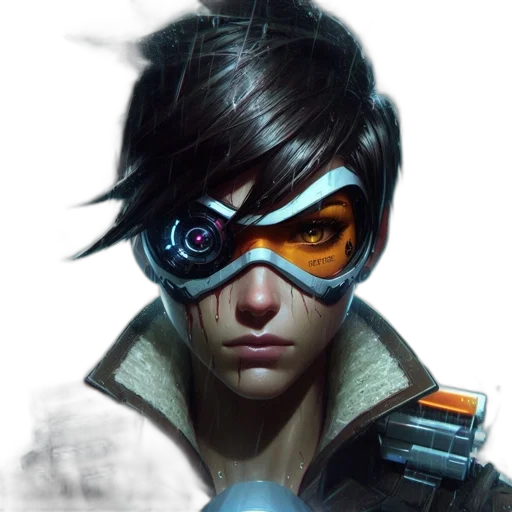 face, mask, jacket, robot transparent PNG cut-out