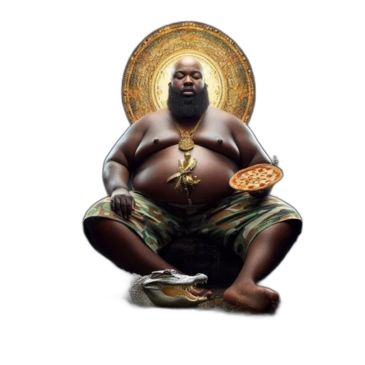 food, concept art, bearded, man transparent PNG cut-out