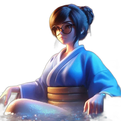staff, concept art, fantasy art, 3d render transparent PNG cut-out