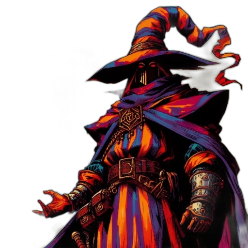 staff, mask, hat, concept art transparent PNG cut-out