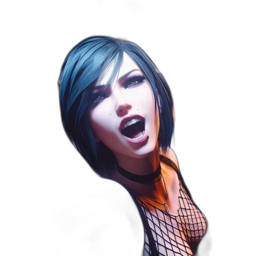 face, dress, staff, robot transparent PNG cut-out
