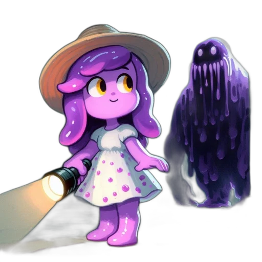 staff, creature, hat, weapon transparent PNG cut-out