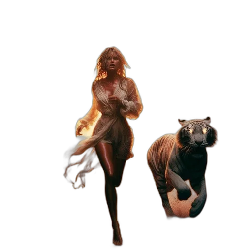 animal, creature, hair, concept art transparent PNG cut-out