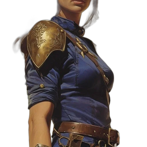staff, jacket, weapon, face transparent PNG cut-out