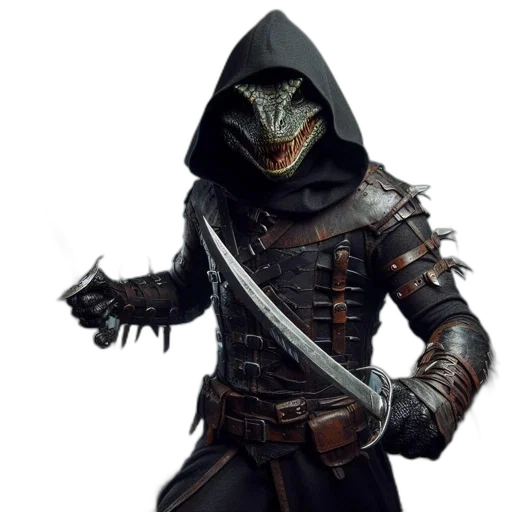 mask, staff, jacket, sword transparent PNG cut-out