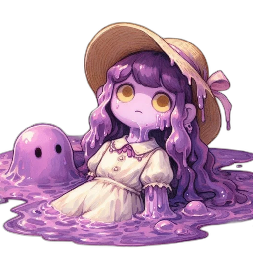 creature, hat, dress, food transparent PNG cut-out