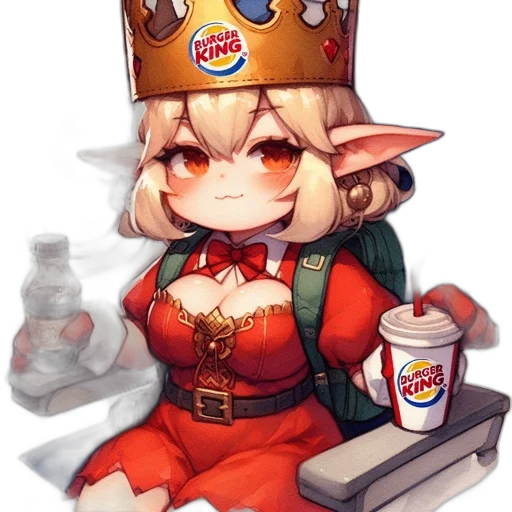 crown, staff, hat, food transparent PNG cut-out