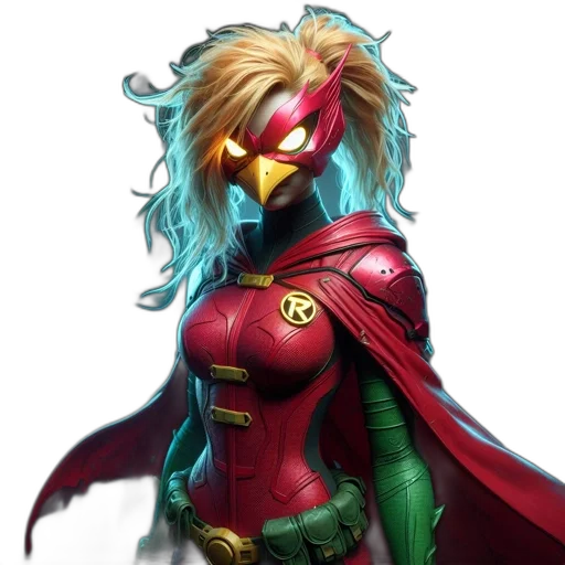 mask, concept art, comic book art, fantasy art transparent PNG cut-out
