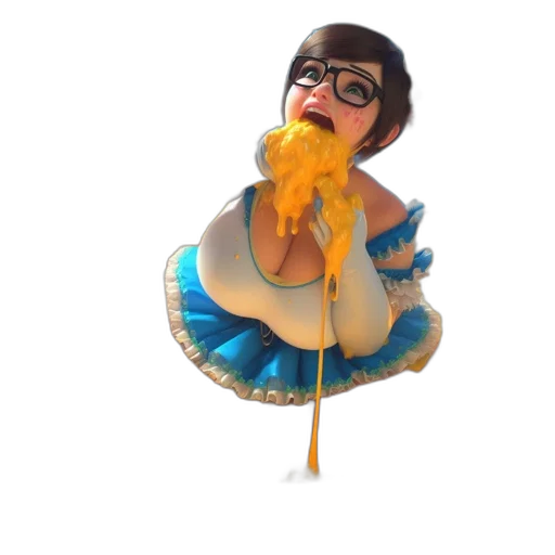 dress, mask, food, creature transparent PNG cut-out