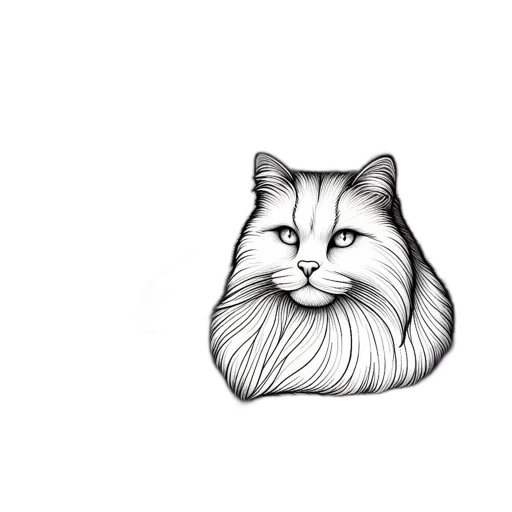 animal, hair, crown, creature transparent PNG cut-out