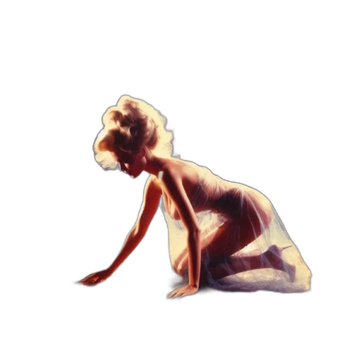 dress, creature, hair, animal transparent PNG cut-out