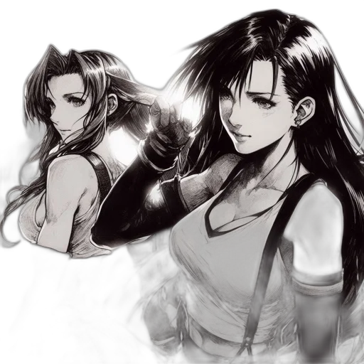 anime, concept art, comic book art, fantasy art transparent PNG cut-out