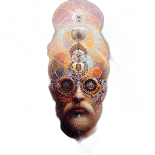 mask, face, crown, creature transparent PNG cut-out