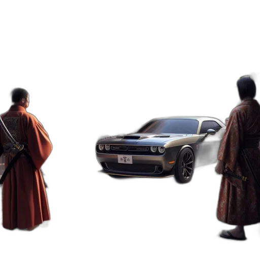 car, robot, weapon, sword transparent PNG cut-out