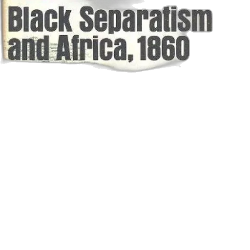 cover, black, separatism, africa transparent PNG cut-out
