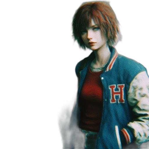 jacket, face, weapon, robot transparent PNG cut-out