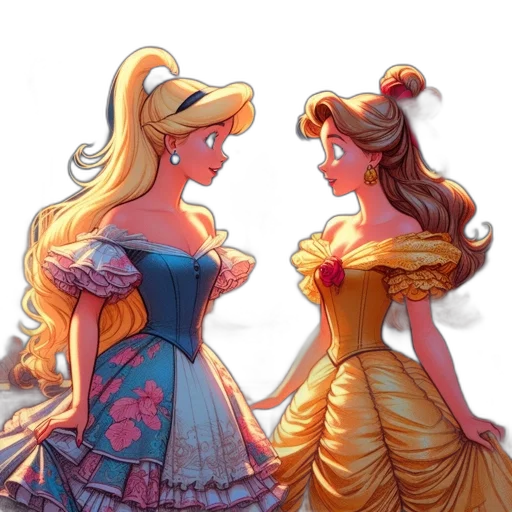 dress, crown, concept art, fantasy art transparent PNG cut-out