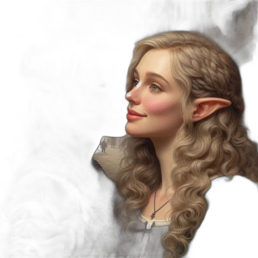 dragon, face, staff, fantasy art transparent PNG cut-out