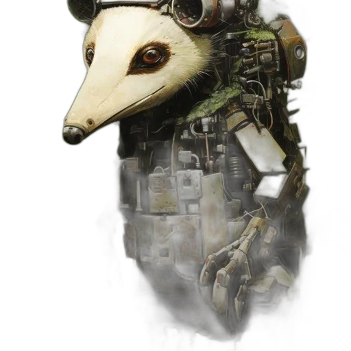 animal, mask, robot, creature transparent PNG cut-out