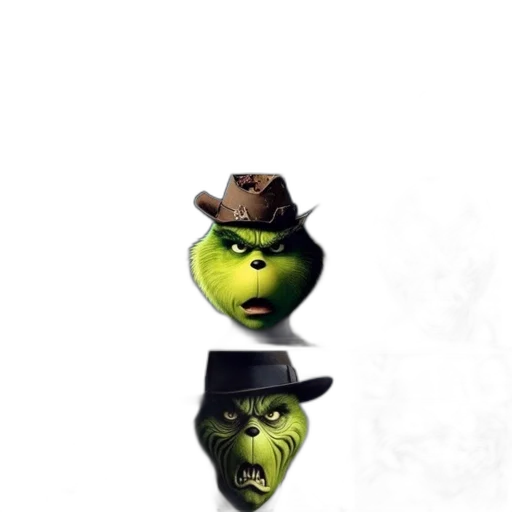 hat, face, mask, creature transparent PNG cut-out