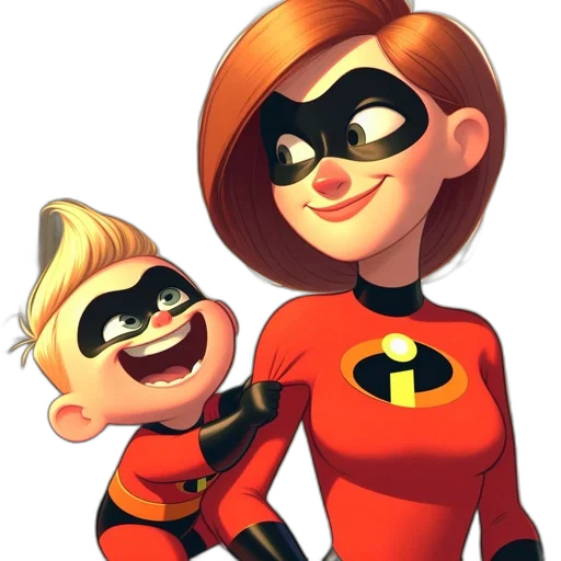 comic book art, cartoon, concept art, 3d render transparent PNG cut-out
