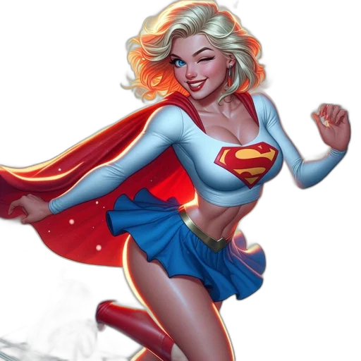 comic book art, concept art, fantasy art, cartoon transparent PNG cut-out