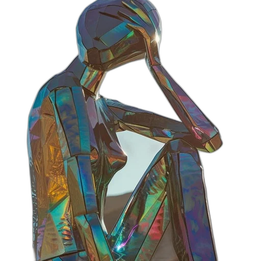 jacket, dress, mask, robot transparent PNG cut-out