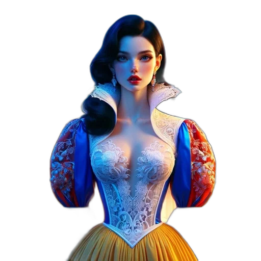 dress, jacket, crown, concept art transparent PNG cut-out