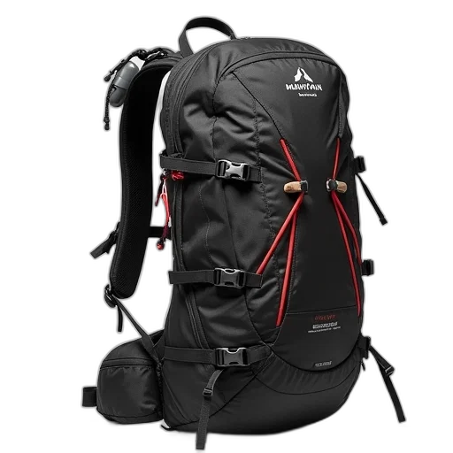 jacket, mountain, hardwear, backpack transparent PNG cut-out