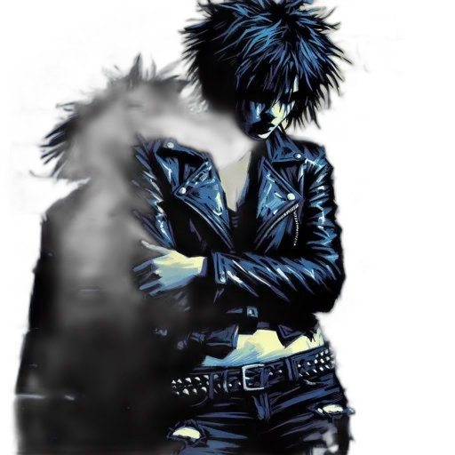 jacket, mask, animal, concept art transparent PNG cut-out