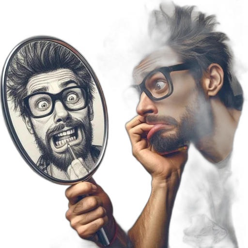 face, mask, staff, cartoon transparent PNG cut-out