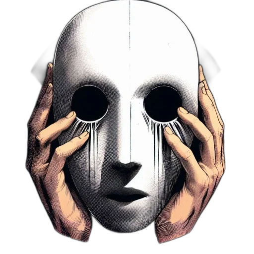 mask, face, robot, jewelry transparent PNG cut-out