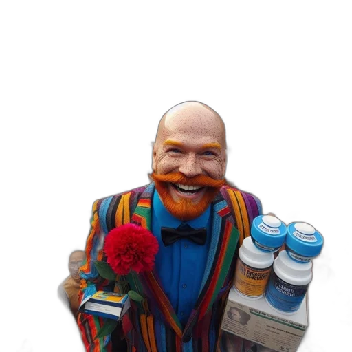 face, mask, bottle, jacket transparent PNG cut-out