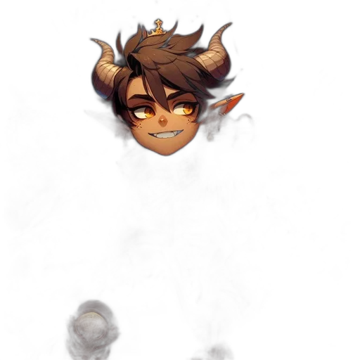 staff, mask, face, dragon transparent PNG cut-out