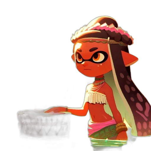 dress, weapon, crown, concept art transparent PNG cut-out