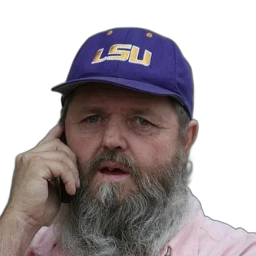 hat, man, beard, wearing transparent PNG cut-out