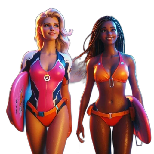 concept art, comic book art, 3d render, fantasy art transparent PNG cut-out