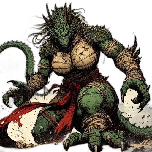 dragon, creature, concept art, comic book art transparent PNG cut-out