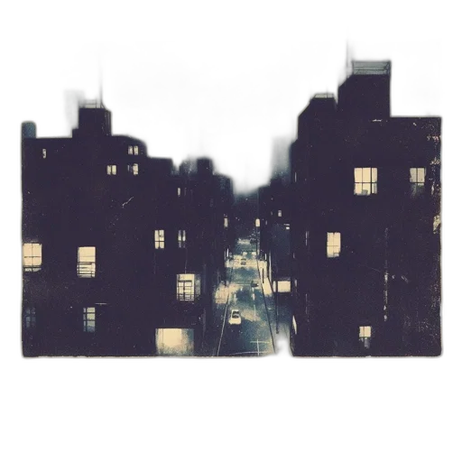 building, robot, umbrella, dress transparent PNG cut-out