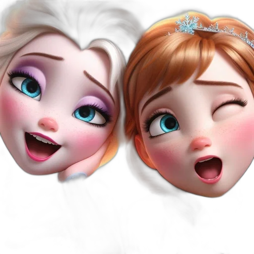 face, mask, 3d render, photorealistic transparent PNG cut-out