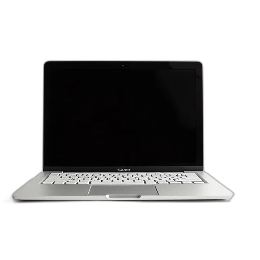 3d render, sleek, modern, laptop transparent PNG cut-out