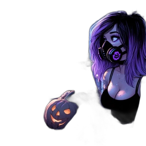 mask, concept art, pixel art, fantasy art transparent PNG cut-out