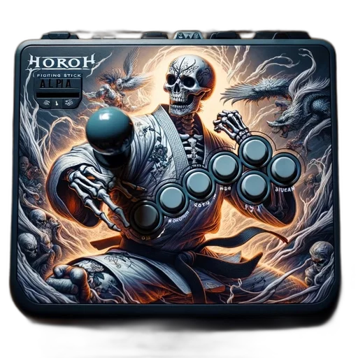 elaborate, arcade, controller, features transparent PNG cut-out