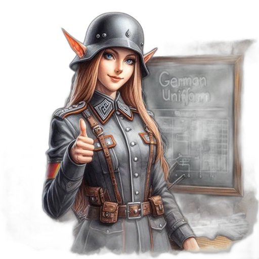 hat, staff, weapon, jacket transparent PNG cut-out
