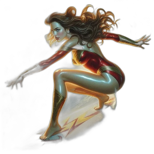 concept art, comic book art, fantasy art, 3d render transparent PNG cut-out