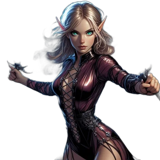 staff, concept art, fantasy art, comic book art transparent PNG cut-out