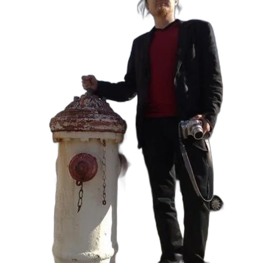 bottle, staff, robot, jacket transparent PNG cut-out