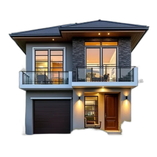 building, furniture, 3d render, photorealistic transparent PNG cut-out