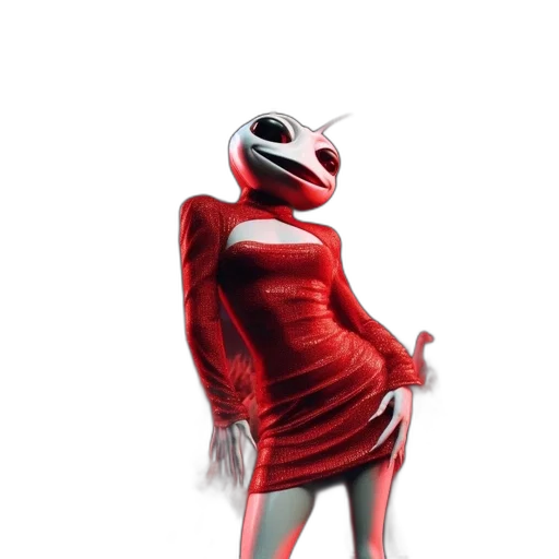dress, robot, creature, mask transparent PNG cut-out
