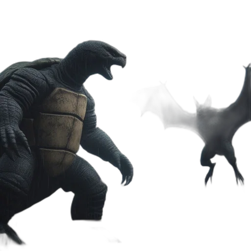 creature, animal, dragon, concept art transparent PNG cut-out